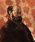 Paul Cezanne self portrait oil on canvas